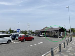 道の駅 にしお岡ノ山駐輪場